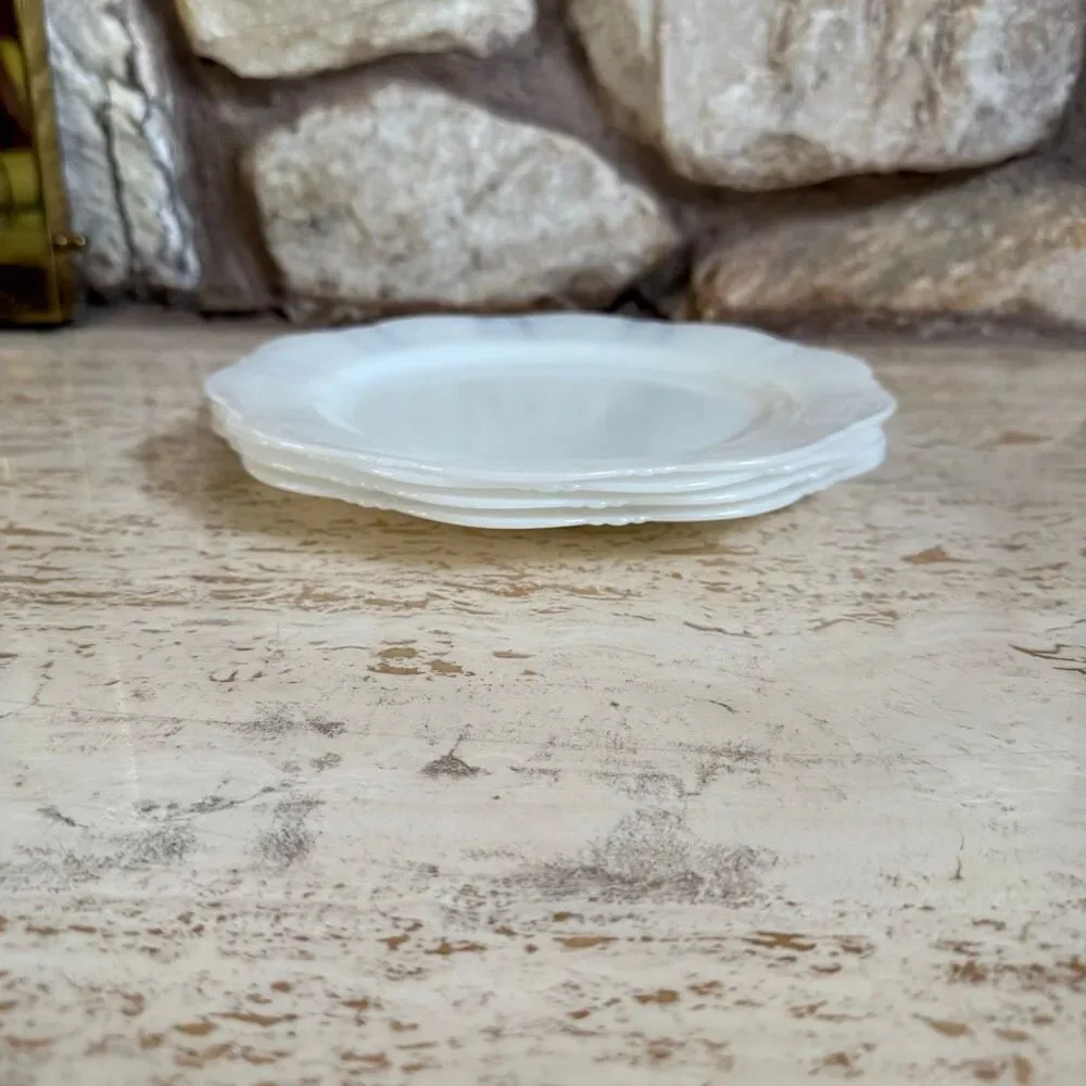 Vintage Macbeth-Evans American Sweetheart Monax luncheon plates MCM